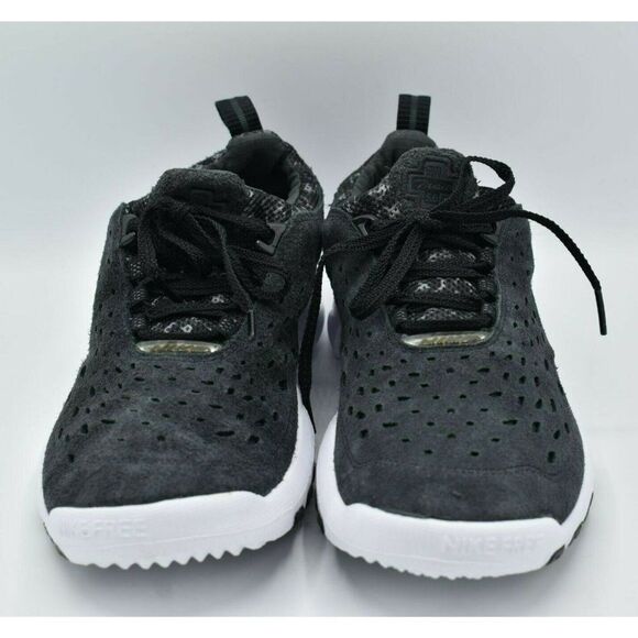 Nike Women Size 8.5 Free Run Trail Black Anthracite White Running Shoes Sneakers - Picture 2 of 7
